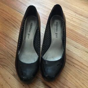 Black high heels